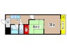 新日ビル豊明マンション 2Kの間取り
