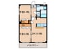 ＳＡＫＵＲＡ・Ｃ 2LDKの間取り