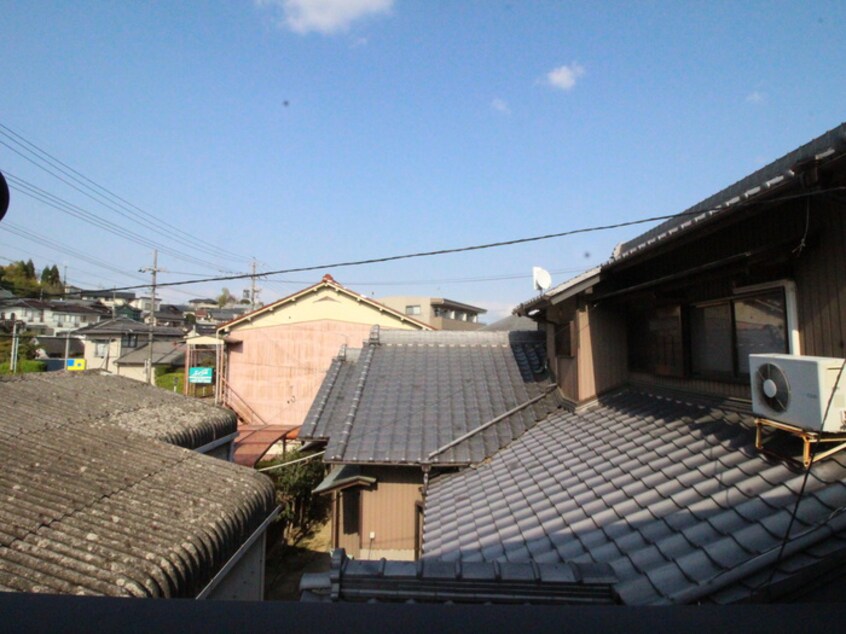 室内からの展望 紀の杢