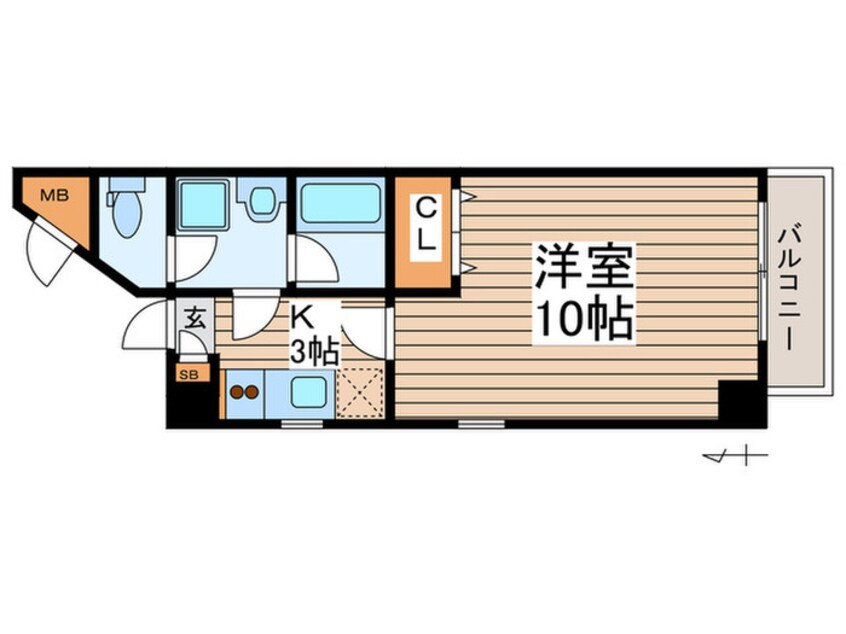 間取図 ロジェ桜本町