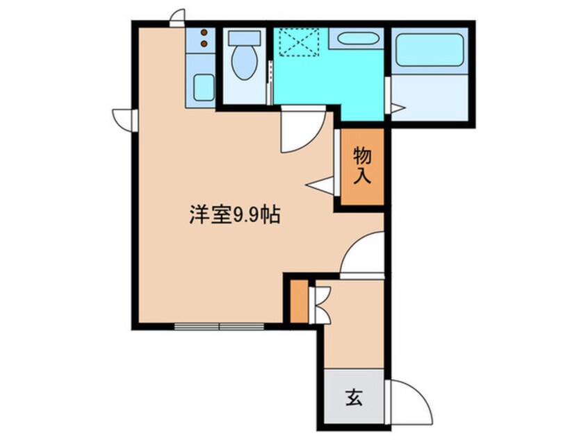 間取図 ターナ今池