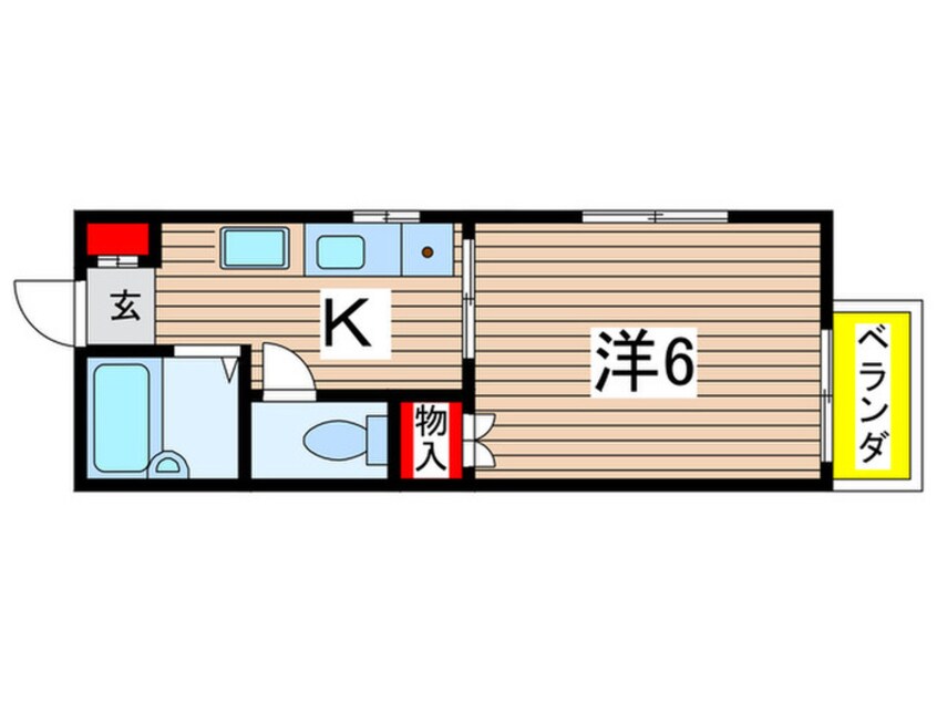 間取図 サマックスＳＡＩＴＯ