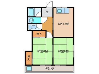 間取図 ルミエール稲垣