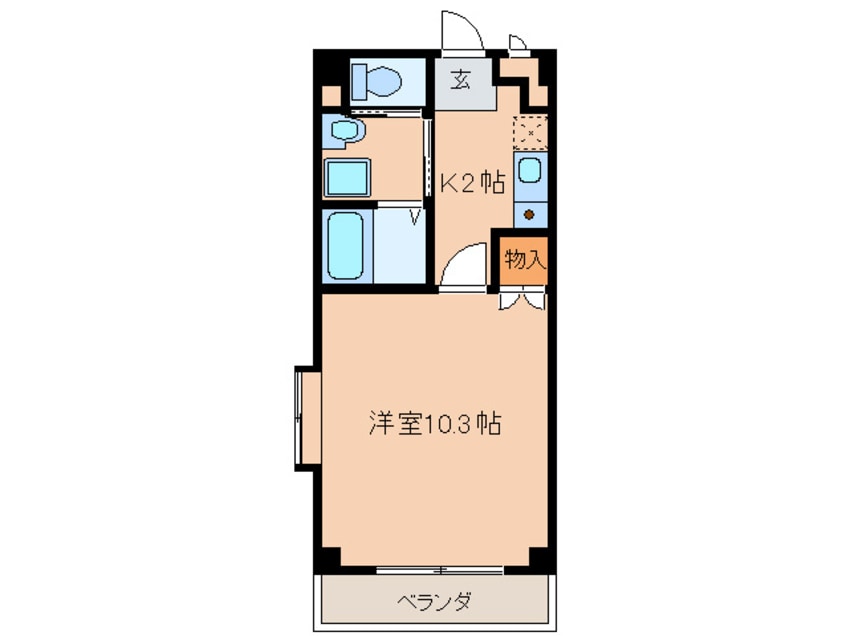 間取図 ヨコタビル・リアル