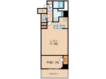 間取図 ロイジェント新栄Ⅱ