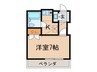 アルコカ－ザ 1Kの間取り