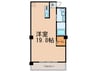ケイズハウス 1Rの間取り
