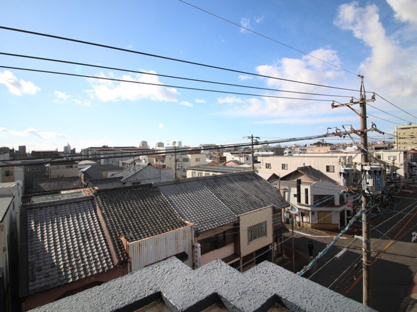 室内からの展望 コスモシティ88