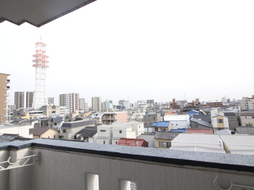 室内からの展望 コスモシティ88