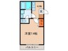 ＦＲＥＹＲ弥生町 1Kの間取り