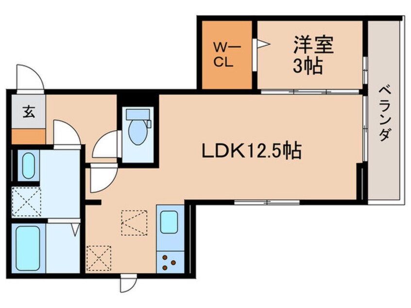 間取図 クオーレ