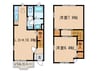 コーポ和ⅡＡ棟 2LDKの間取り