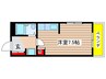 フォ－レスト池場 1Rの間取り