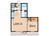 サクセスⅢ 1LDKの間取り