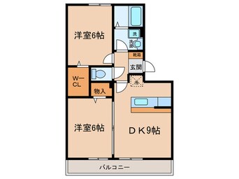 間取図 アウスレ－ゼ