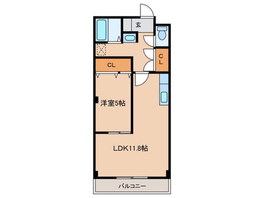 間取図 クローバー