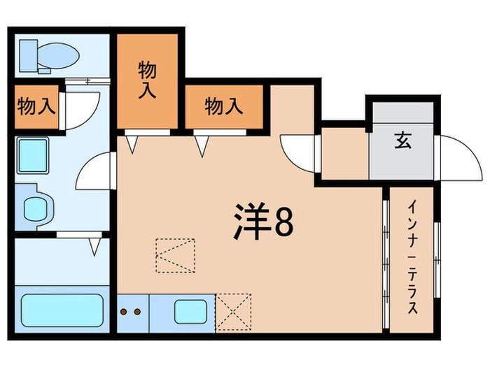 間取り図 ウエストウイングⅣ