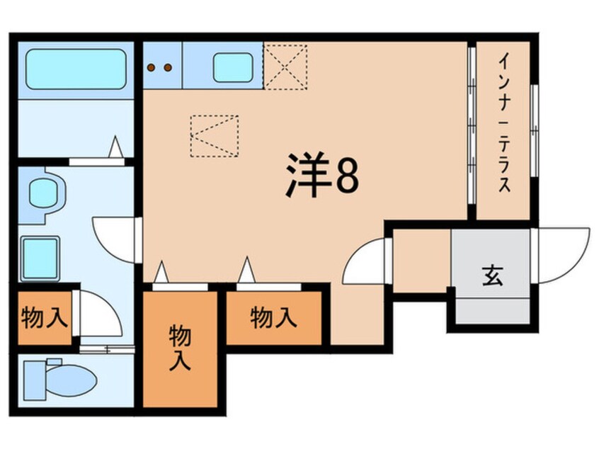 間取図 ウエストウイングⅣ