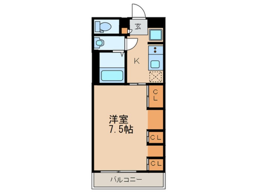 間取図 リブリ・ＪＳＮ