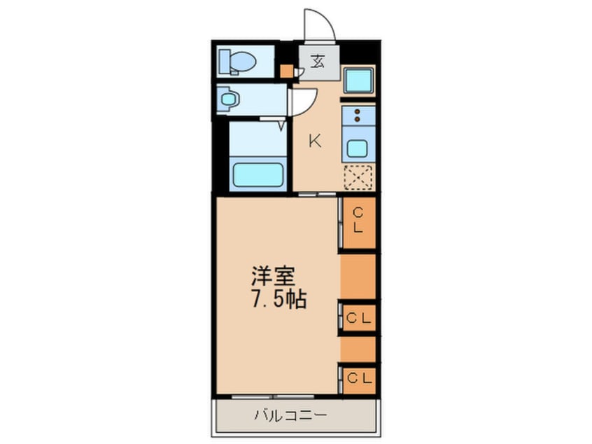 間取図 リブリ・ＪＳＮ