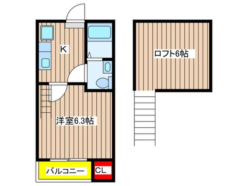 間取図 ルーチェⅠ