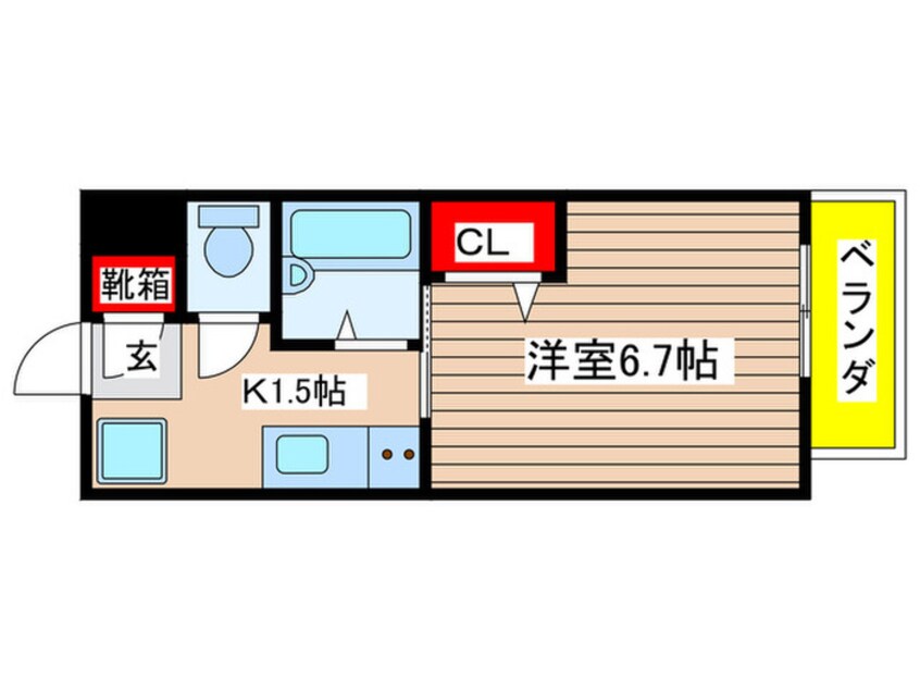 間取図 エクセルはら2