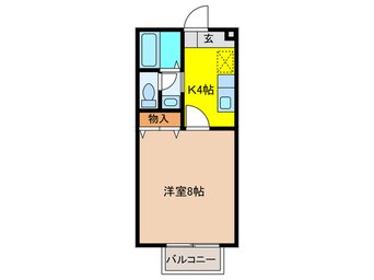 間取図 アイリス今伊勢