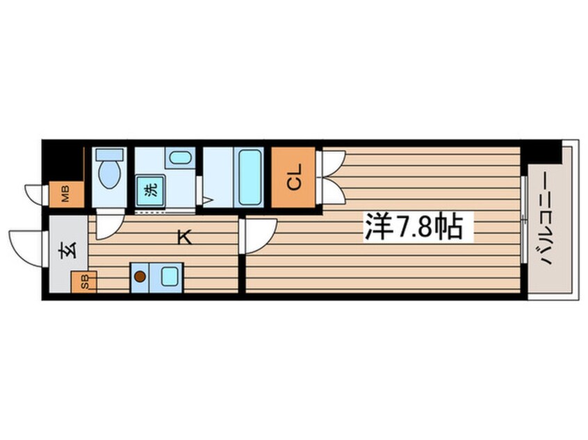 間取図 ベルコリーヌ瑞穂