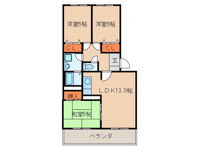 間取り図 フォレストハウス