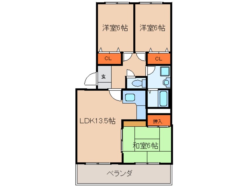 間取図 フォレストハウス