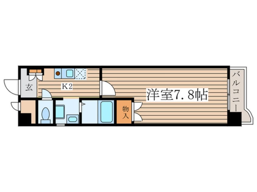 間取図 ベルコリーヌ瑞穂