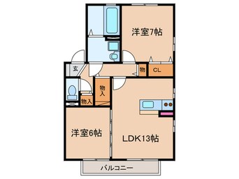 間取図 アム－ルⅣ