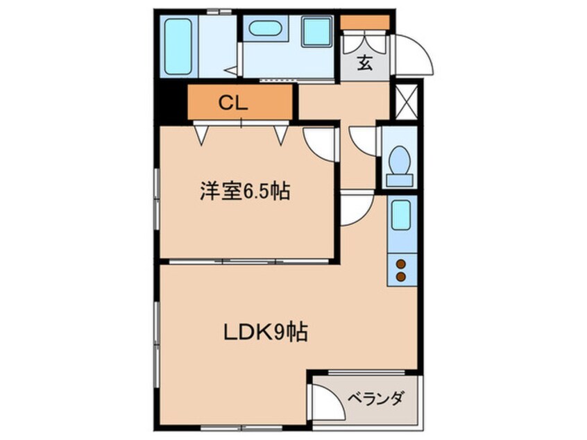 間取図 ア－バンラックス今池