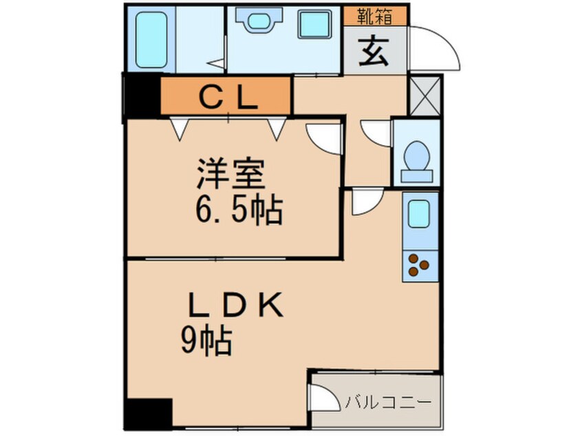 間取図 ア－バンラックス今池