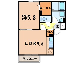 間取図 プレジ－ル須田
