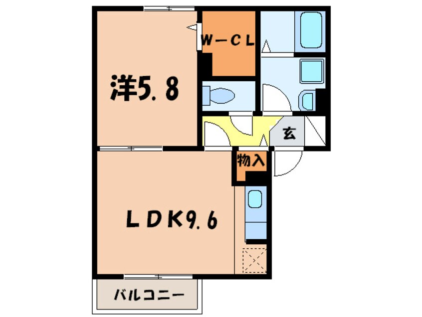 間取図 プレジ－ル須田