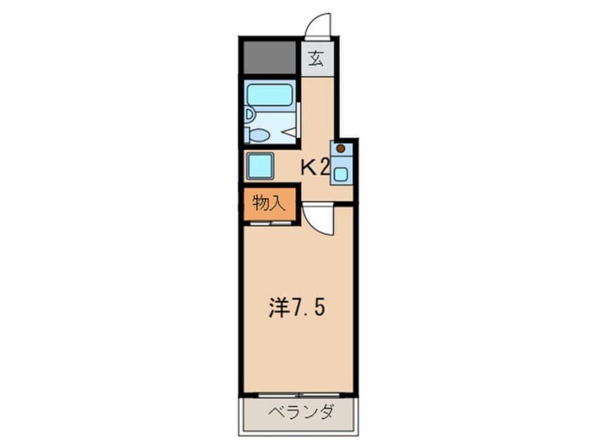 間取図 はやしビジデンス