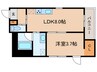 WELLNEST ROOM 名駅南 1LDKの間取り