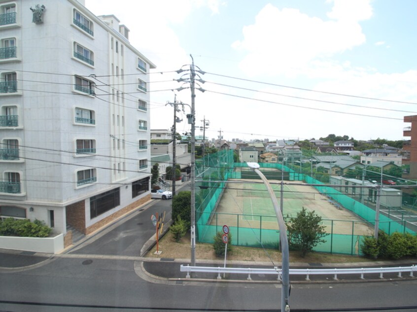 室内からの展望 南山ビル