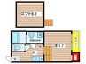 SQUARE千種 1Kの間取り