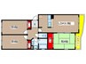 グランメ－ル表台 3LDKの間取り