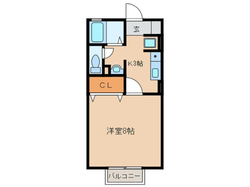 間取図 ジュネスヴィラ－ジュ