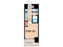 ﾌﾟﾚｻﾝｽ名古屋ﾙｸｿﾘｱ(807)の間取図
