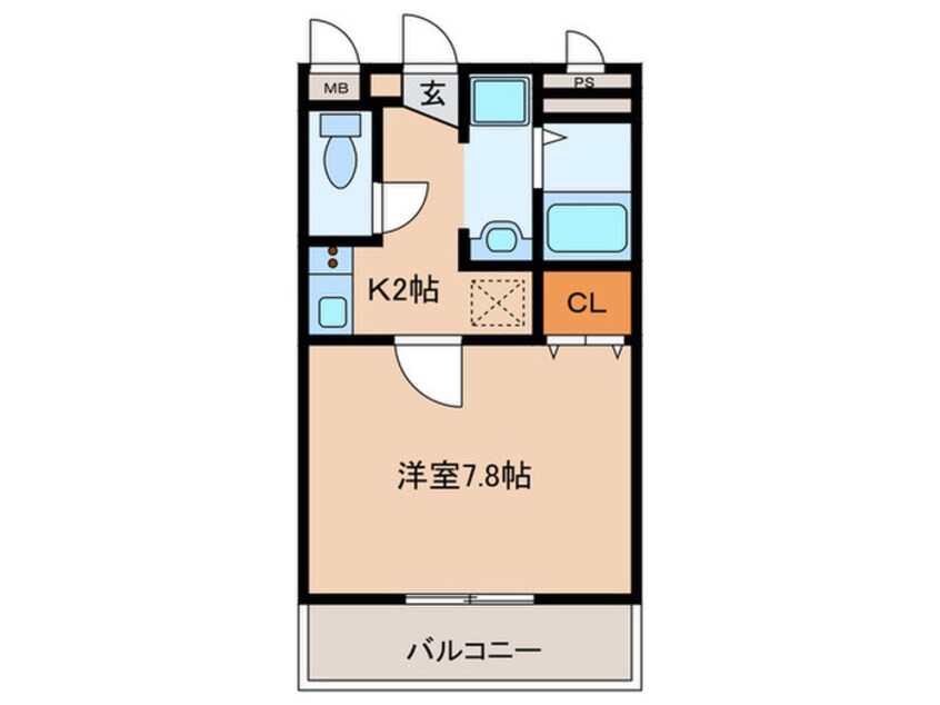 間取図 Ａｍｏｕｒセゾン