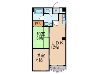 間取図 扇マンション