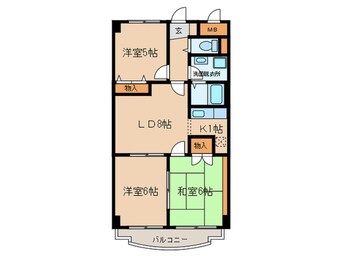 間取図 メゾン五反田