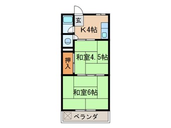 間取図 マンション千代