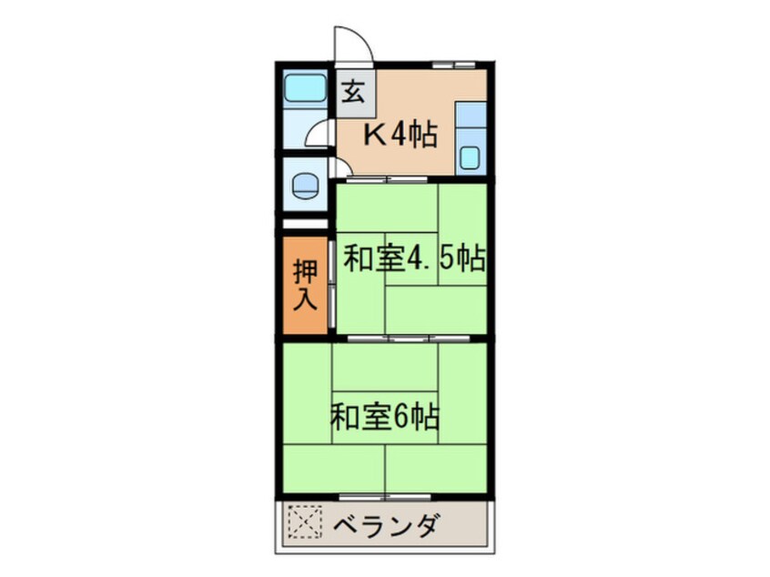 間取図 マンション千代