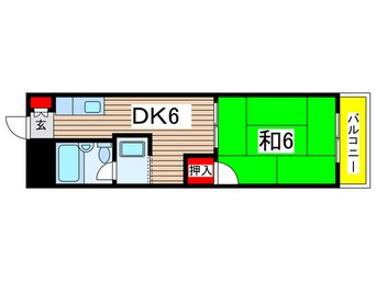 間取図 鶴舞公園ハイツ