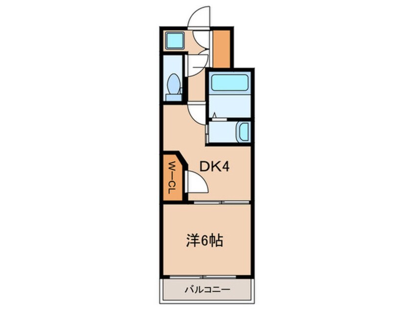 間取図 エステムコート名古屋鶴舞ｼｴﾙ